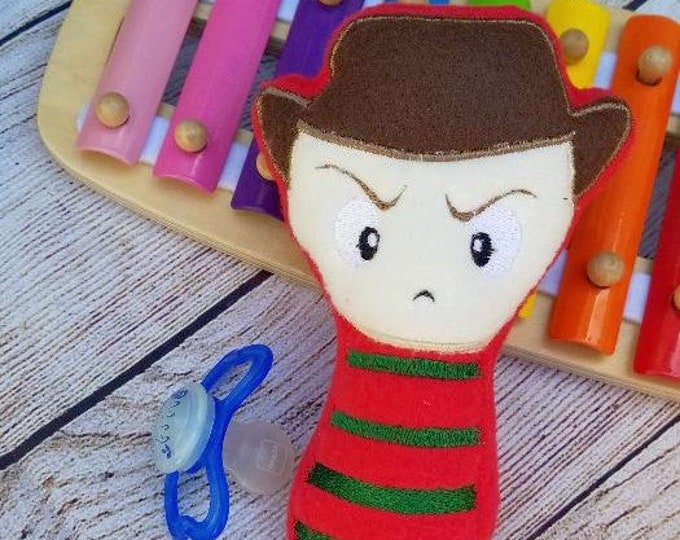 Horror Baby, Horror Rattles, Baby Plushie, Stuffy, Freddy, Nightmare ...