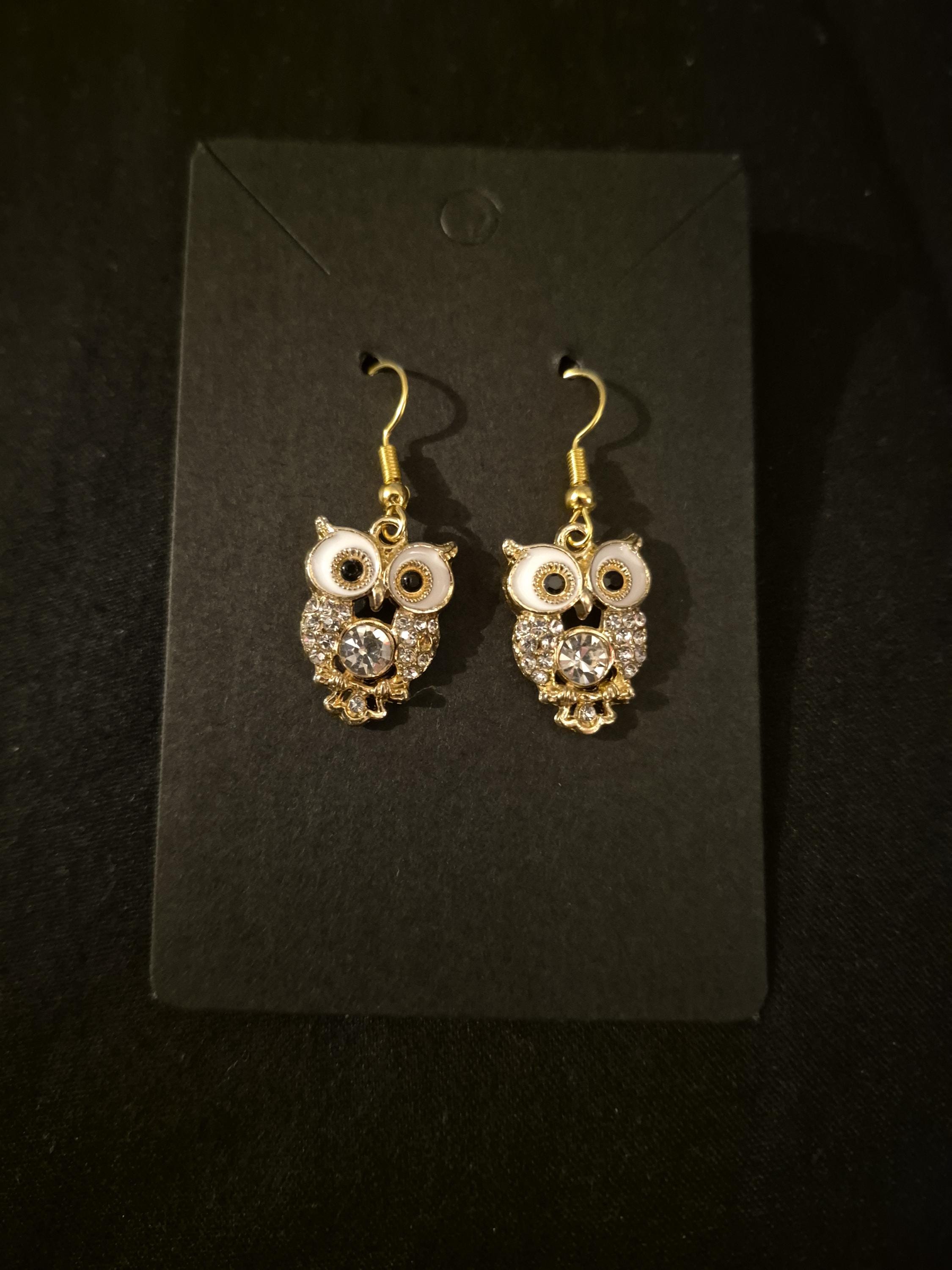 Owl dangle Earring