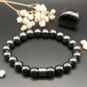 Shadow Core — Hematite Energy Bracelet