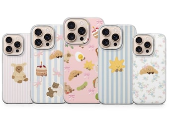 Jellycat Inspired Phone Case: Cute Plush Toy Aesthetic,  Soft Kawaii Animal Phone Case, Cozy Plushie Phone Cover