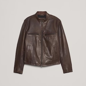 Banana Republic Leather Jacket - Etsy