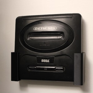Sega Mega Drive/Genesis Model 2 Wall Mount -- 3D Printed