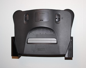 Nintendo 64 Wall Mount -- 3D Printed -- (Mounting Screws INCLUDED)