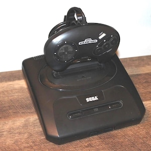 Sega Genesis/Mega Drive Model 2 Display Stand -- 3D Printed
