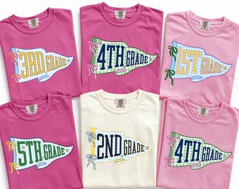 Teacher Team Shirts, Comfort Colors Back to School Shirt, Grade Level Team Tees, Teacher Gift, First Second Third Fourth Fifth Grade