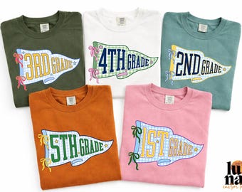Teacher Team Shirts, Comfort Colors Back to School Shirt, Grade Level Team Tees, Teacher Gift, First Second Third Fourth Fifth Grade