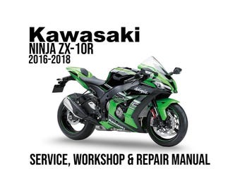2021-2024 Kawasaki ZX-10R Ninja Workshop Service Manual | PDF - Etsy