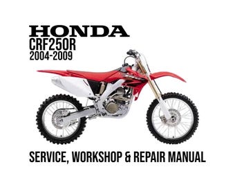 Honda CR125R Motorcycle (1998-2002) Service Repair Manual – Haynes