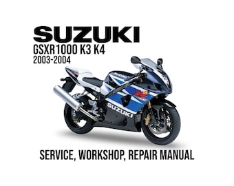 Suzuki GSX-R 1000 L7 L8 L9 2017 - 2021 PDF Service Manual Repair