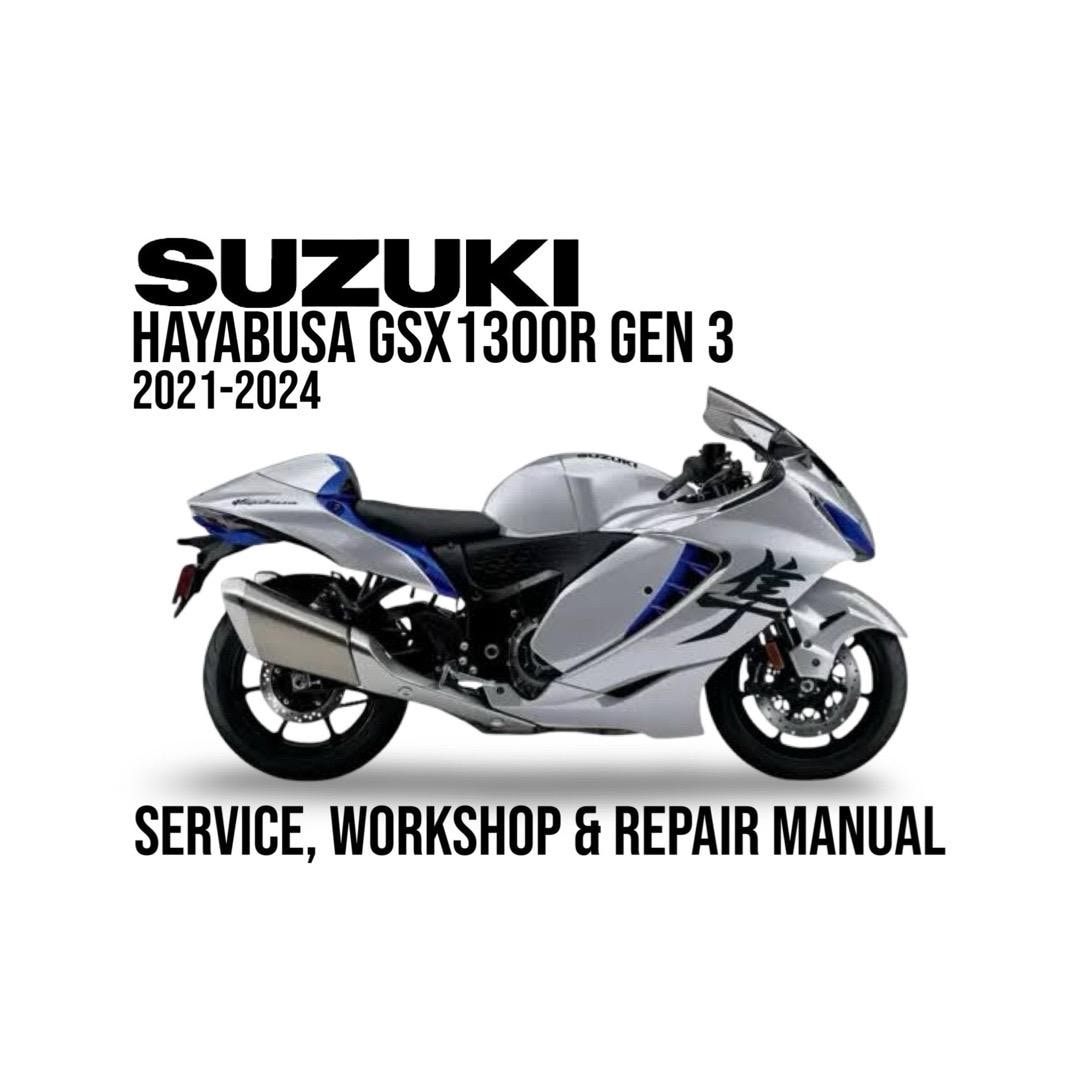 Suzuki GSX1300R Hayabusa Gen 3 2021-2024 Service Repair Workshop