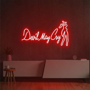 Devil May Cry Neon Light - Etsy