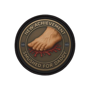 Dungeon Crawler Carl inspiriert Bügelbild: Neue Achievement - Smush für Daddy