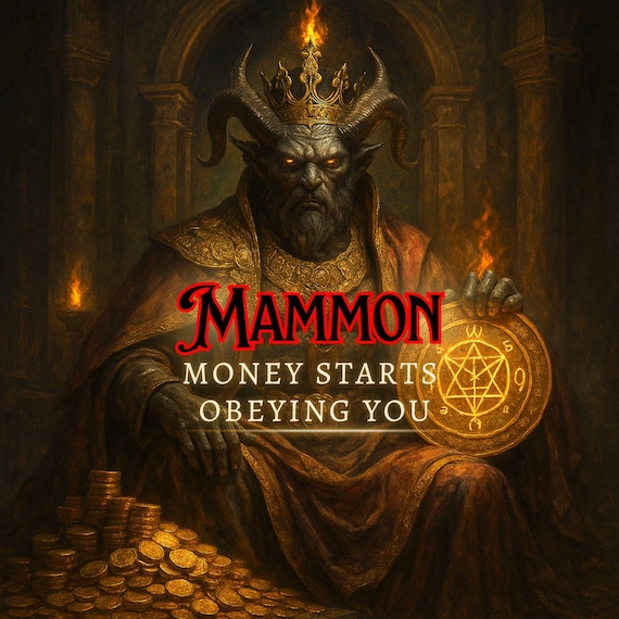 Mammon Demon Attunement for Wealth, Money & Authority, Includes