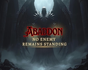 Sintonización demoníaca de Abaddon para protección absoluta, poder y autoridad. Incluye transmisión de audio y video, sigilo y guía en PDF.