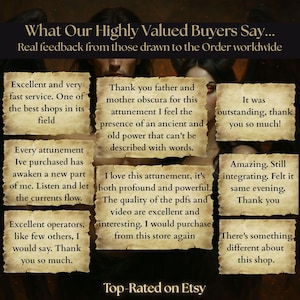 Authentic practitioner feedback and results from the Black Flame Trial ordeal showing the spiritual impact of the Order of Obscura House Current.