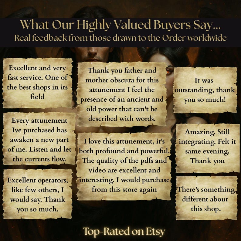 Authentic practitioner feedback and results from the Black Flame Trial ordeal showing the spiritual impact of the Order of Obscura House Current.