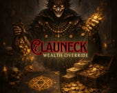 Clauneck Demon Ritual for Wealth & Money Manifestation - Demonic Attunement, Sigil, Transmission and Guidebook