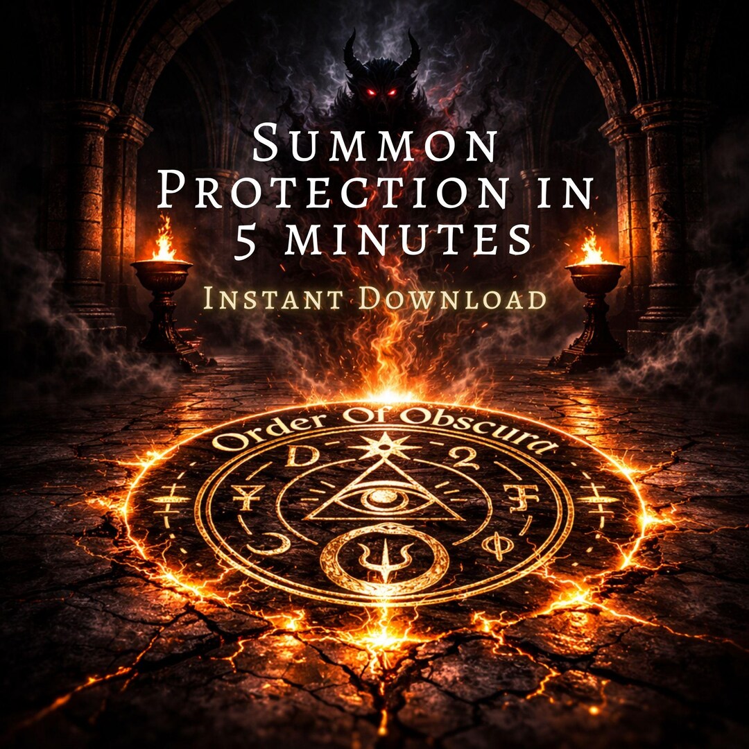 Demon Protection Ritual - 5 Minute Summoning Transmission, Entity ...