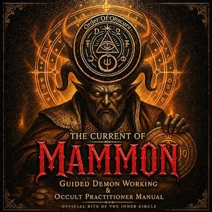 Mammon Sigil, Grimoire & Guided Demon Working | Money Magick and Wealth Demonology Practitioner Manual