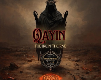 Qayin Demon-afstemming - ritueel absoluut gezag, kracht en bescherming (inclusief audio-videotransmissie, zegel en pdf-gids)