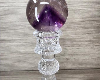 ファントムアメジストスフィア レインボー付き / 62.4 mm - Etsy 日本