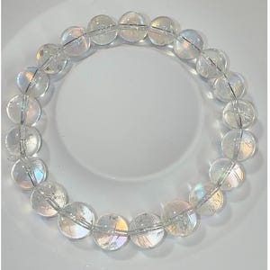 9mm Madagascar Moonstone Crystal Bracelet image 3