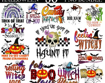 Retro Halloween Ghost PNG Clipart: Christmas, Spooky Floral Designs (Digital har, Download)