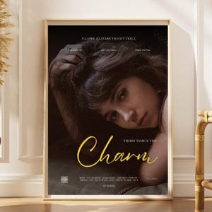 Clairo Charm Poster | Vintage Indie Music Album Cover Wall Art | Digital Download PNG