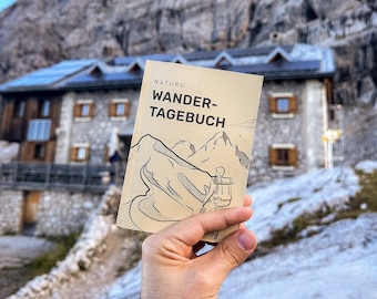 Wandertagebuch – Persönliches Gipfel- und Tourenjournal für Wanderer & Bergliebhaber | Geschenkidee