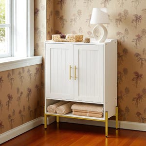 5-Tier HOOBRO Shoe Storage Cabinet with Doors, Adjustable Shelves, Modern Freestanding Organizer for Entryway & Hallway