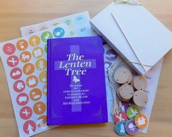 DIY Lenten Tree Ornament Set: Dean Lambert Meader Smith Inspired