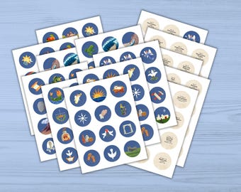 ADVENT Orthodox Printable Digital Jesse Tree Set