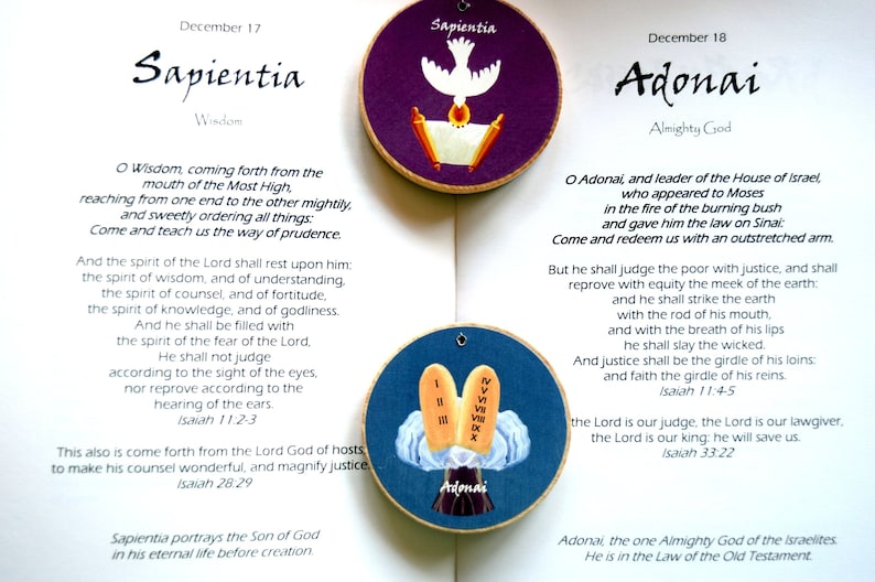 Advent O Antiphons  Rustic image 4