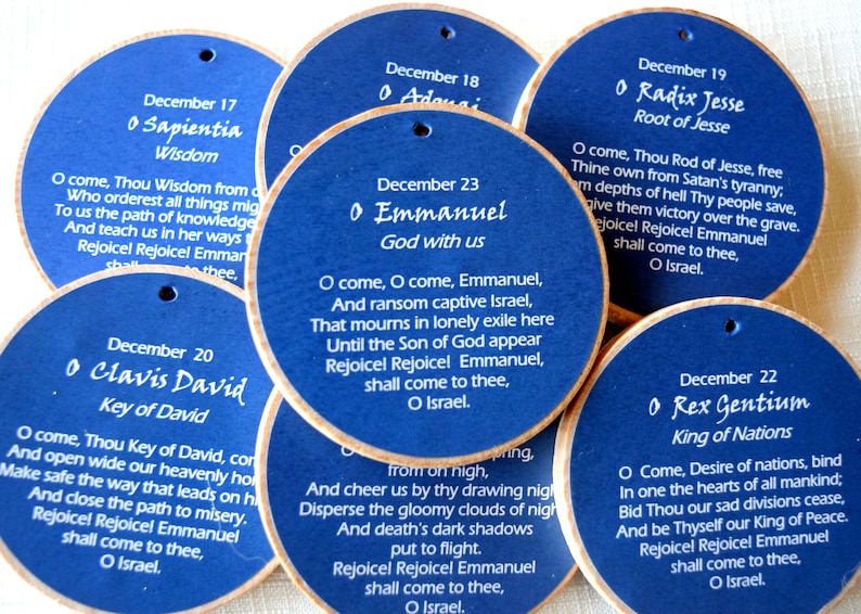 Advent O Antiphons  Rustic image 2