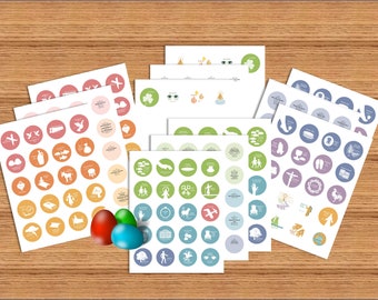 Jesus Tree Lent Ornaments: Easter Story Printable (Digital Download)