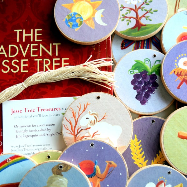 Jesse Tree Ornaments Etsy