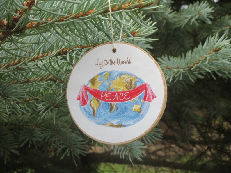 CHRISTmas Carols Ornaments   READY TO SHIP  Christian image 6