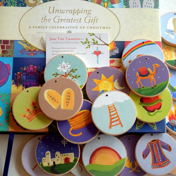 Jesse Tree Ornaments Etsy