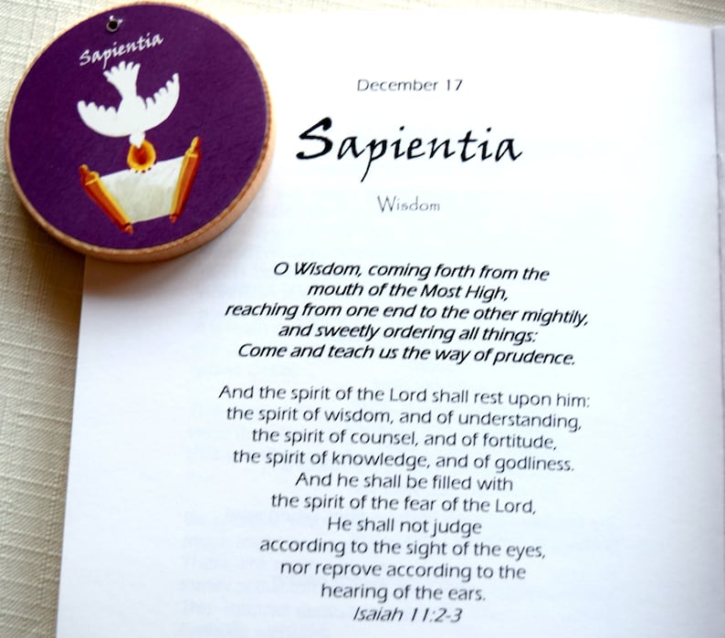 Advent O Antiphons  Rustic image 3