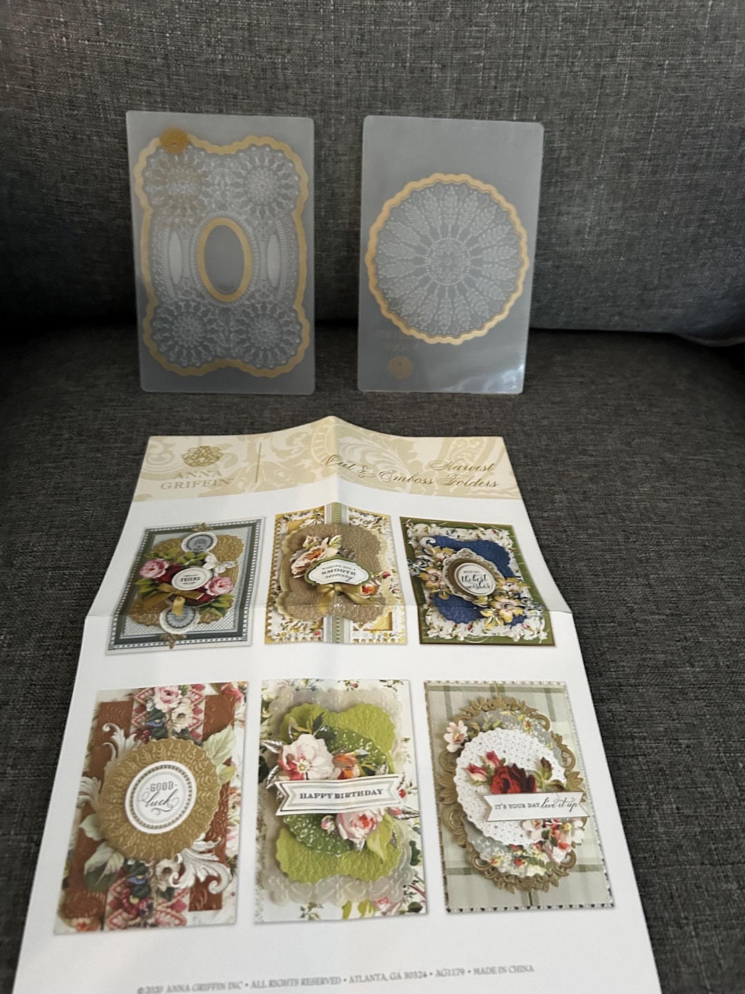 Anna Griffin Harvest Cut and Emboss Folders - Etsy