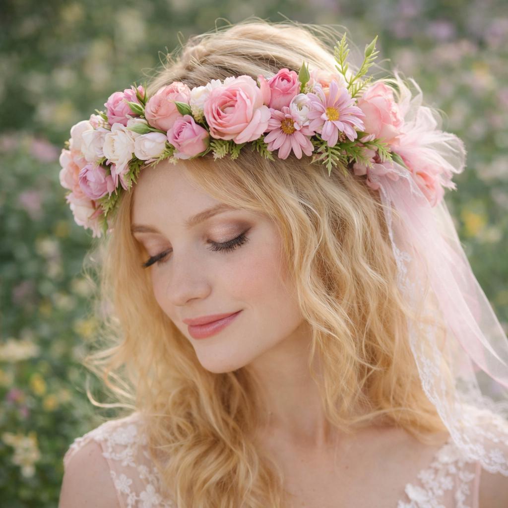 Whimsical Bridal Crown - Etsy display picture 2