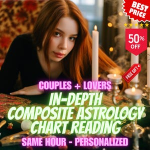 Composite Chart Reading for Couples: Relationship Astrology (PDF Report Same Day!)