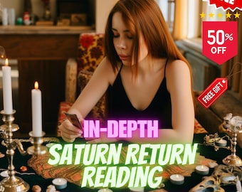Saturn Return Astrology Reading: Natal Chart Insight & Karmic Growth (PDF Report)