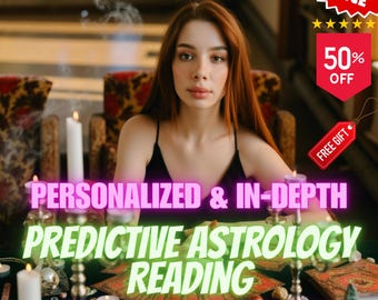 Personalized Predictive Astrology Reading: Future Forecast & Transit Analysis (PDF Report)