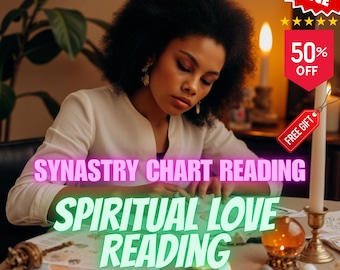 In-Depth Synastry Chart Reading: Astrology Relationship Analysis (PDF File)