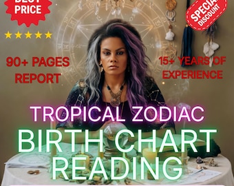 Detailed Astrological Birth Chart Reading | Psychic Astrology Guidance (PDF)