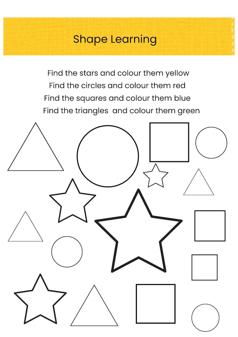 Preschool Activity Book Printable | Montessori| Toddler Learning ...