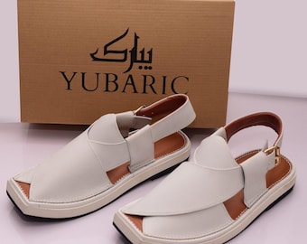 Handmade Peshawari Chappal for Men, Traditional Footwear, Ethnic Sandals, Pakistani Chappal, Comfortable Slip-Ons