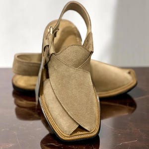 Handmade Peshawari Sandals, Gift for Him, Birthday Gifts, Men&#39;s Sandals, Traditional Footwear