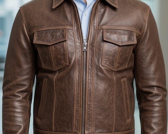 chaqueta de piel de oveja